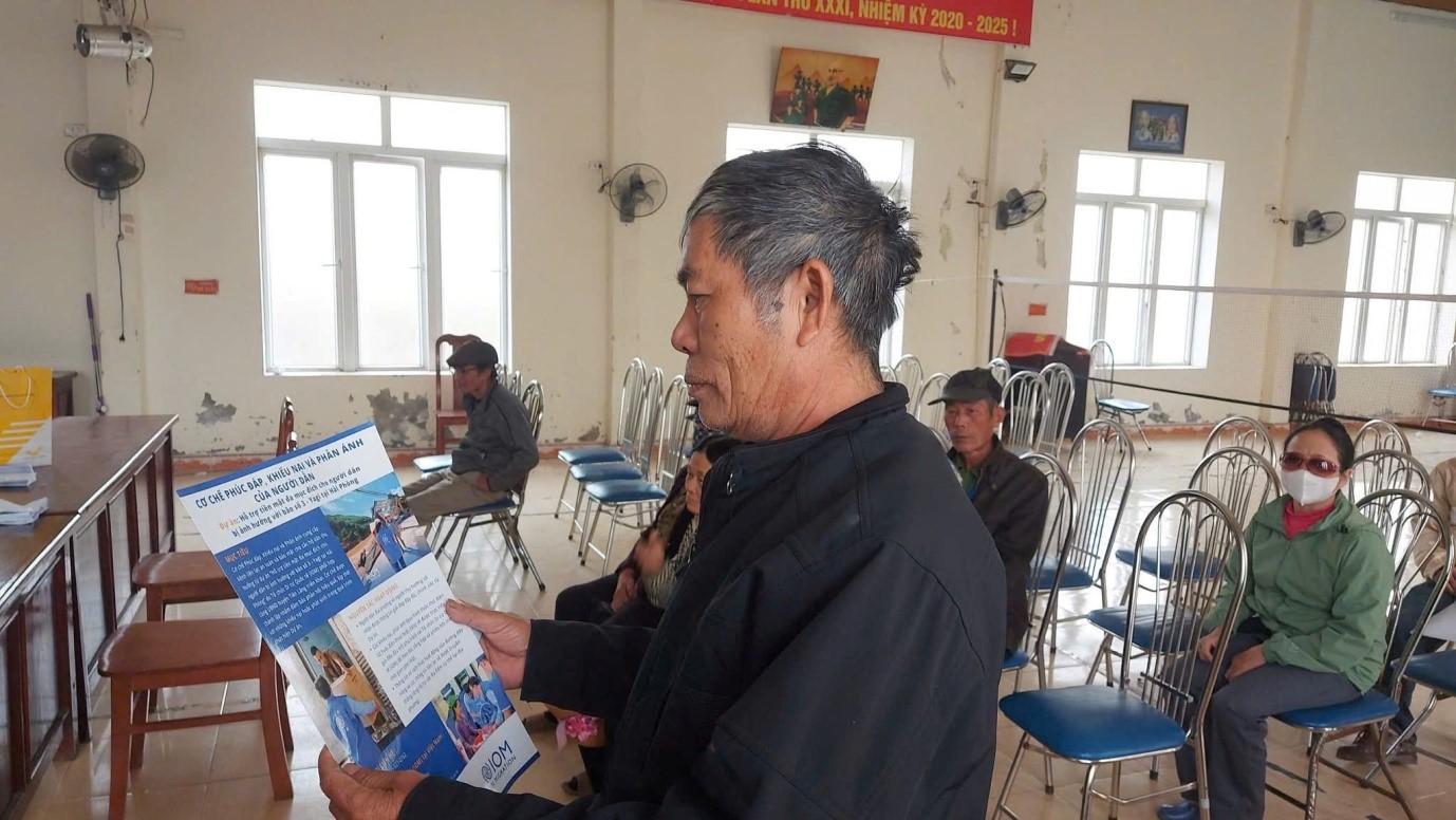 Tổ chức IOM viện trợ khẩn cấp giúp Hải Phòng phục hồi sau bão Yagi